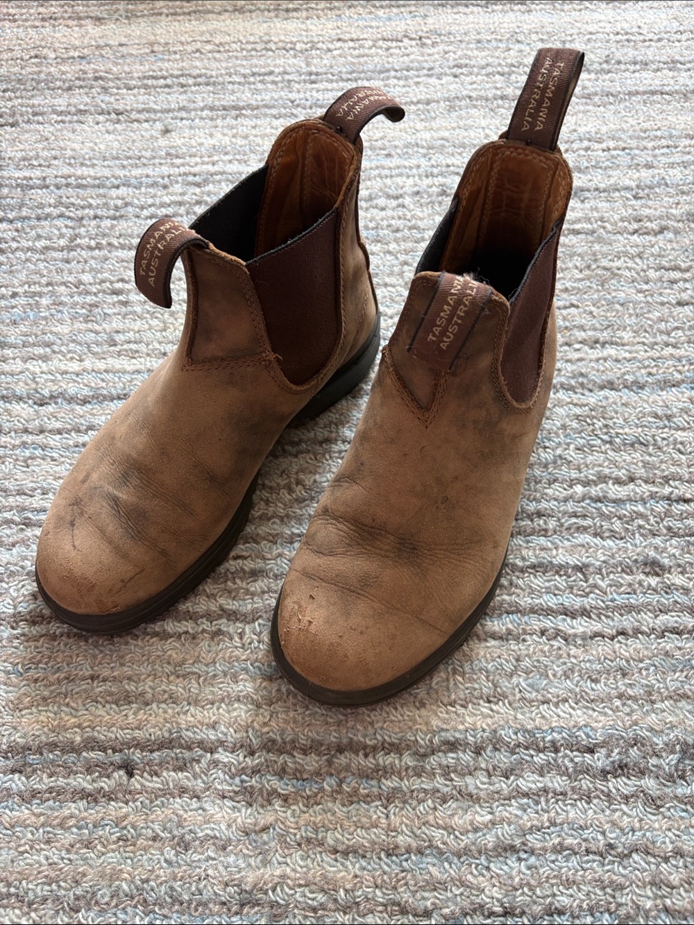 Women’s Blundstone Brown Leather Chelsea Work Boots